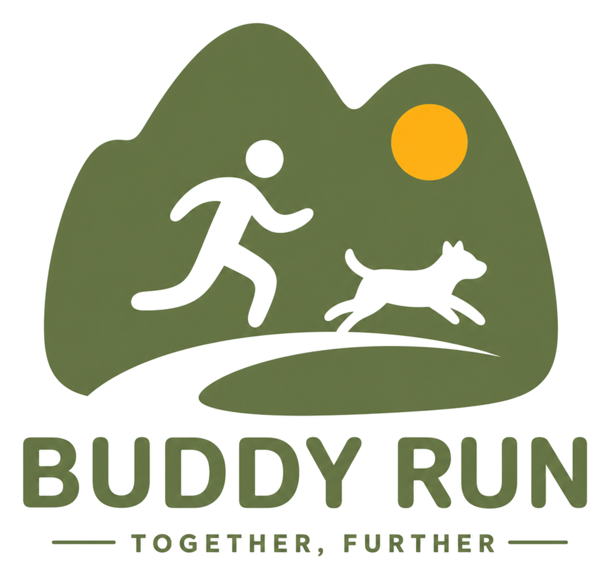 BUDDY RUN · TOGETHER, FURTHER